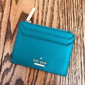 Kate spade small leather coin/card wallet